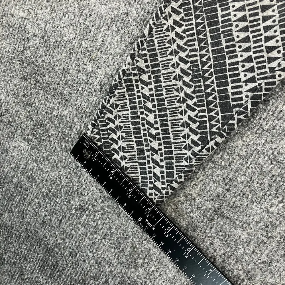Old Navy Active Leggings Girls L (10-12) Black & White Geometric Stretchy‎